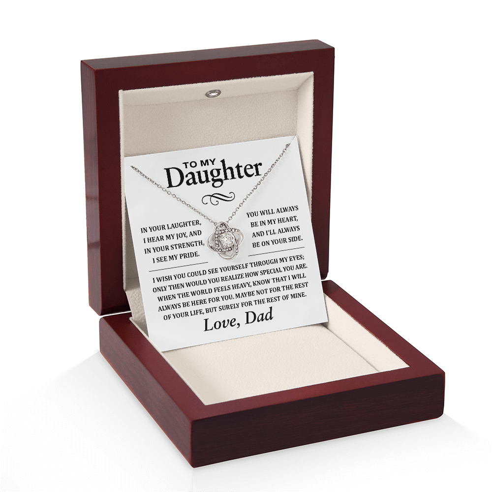 To My Daughter From Dad, How Special You Are, Pendant Necklace