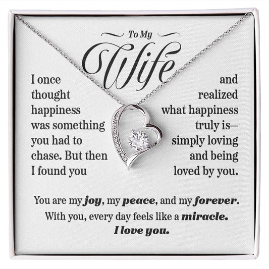 Miracle Heart Pendant Necklace