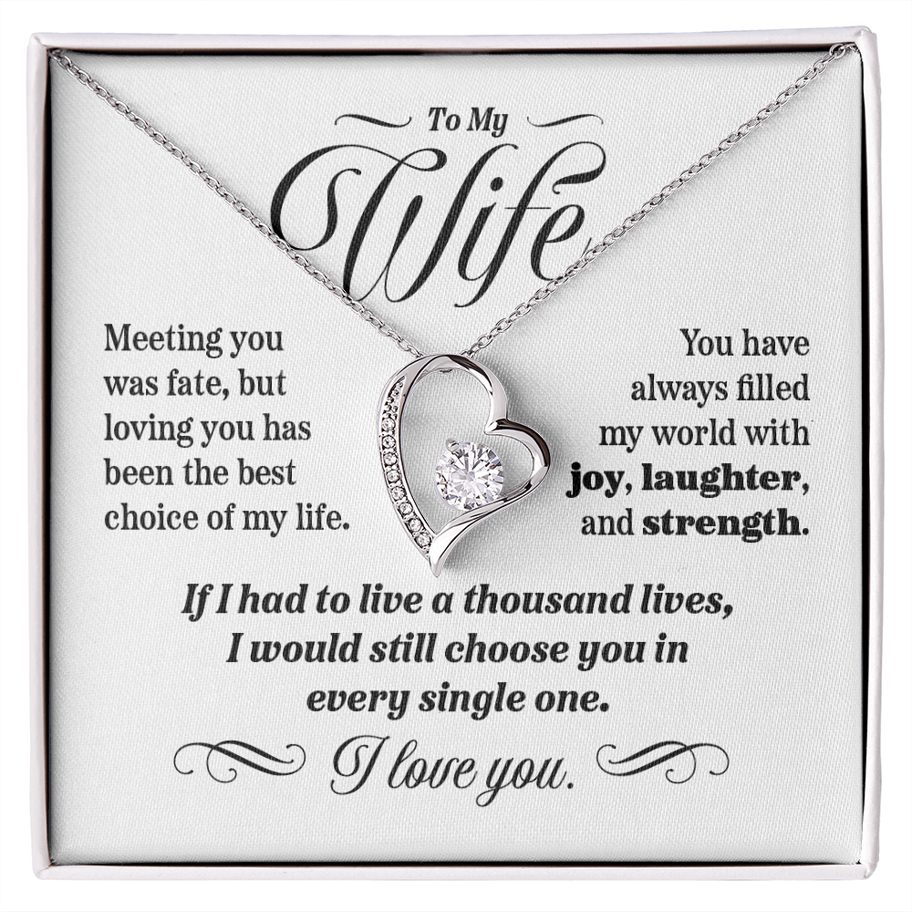 Heart Pendant For Wife