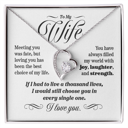 Heart Pendant For Wife