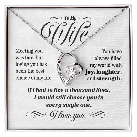 Heart Pendant For Wife