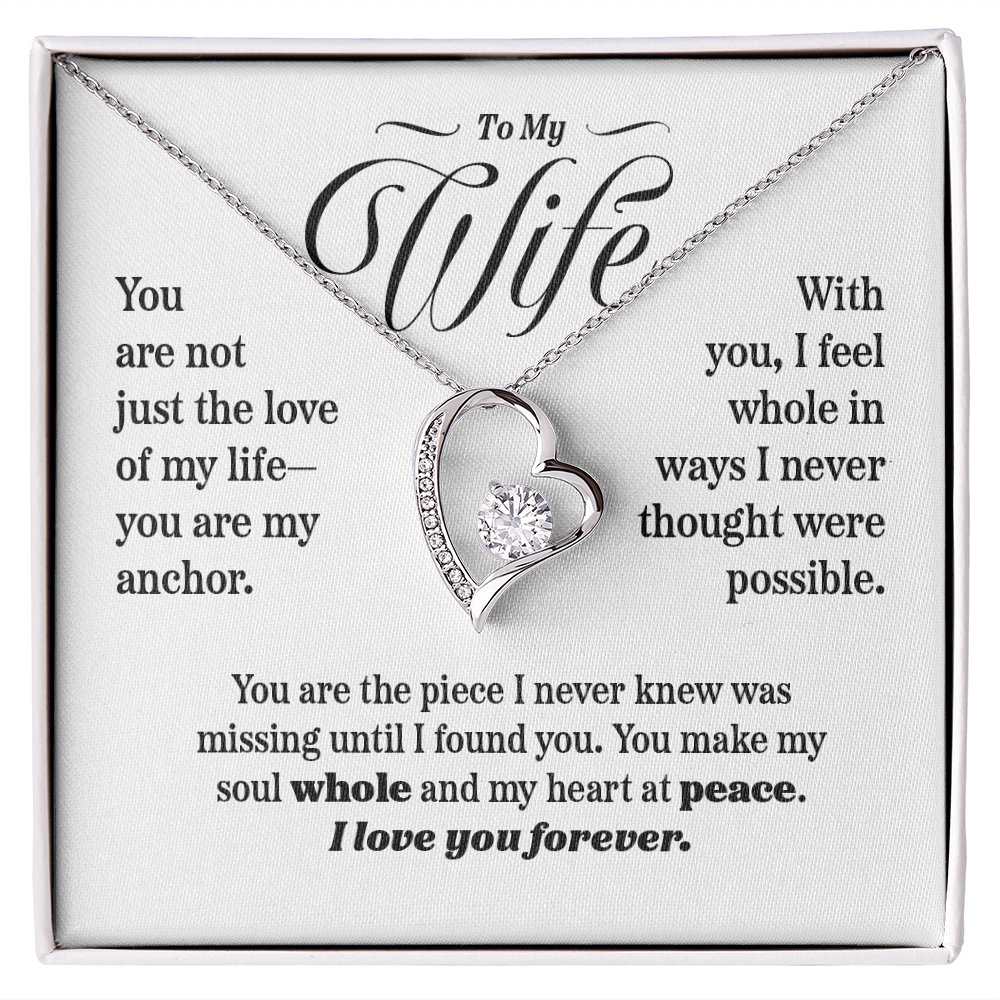 Heart Pendant for Wife