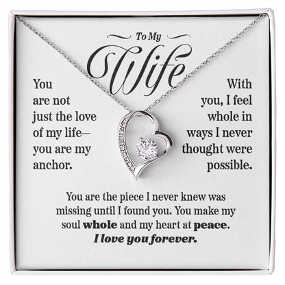 Heart Pendant for Wife