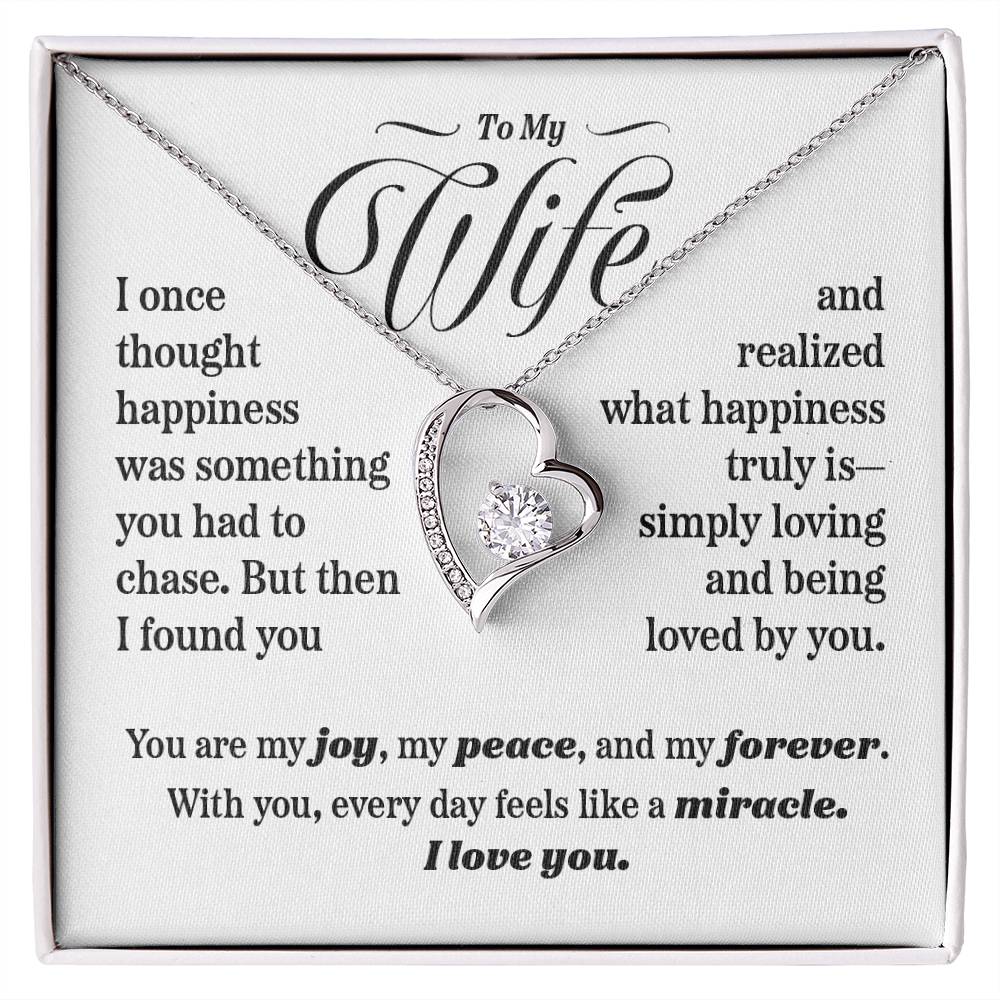 Miracle Heart Pendant Necklace