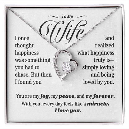 Miracle Heart Pendant Necklace