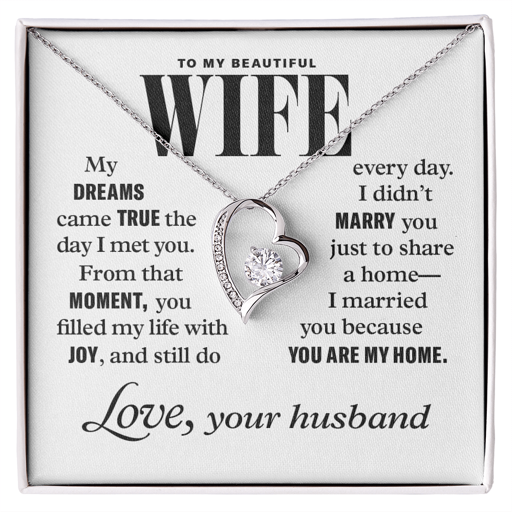 Forever Heart Pendant Necklace