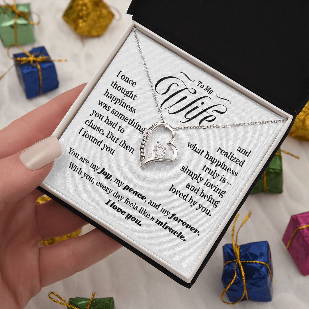 Miracle Heart Pendant Necklace