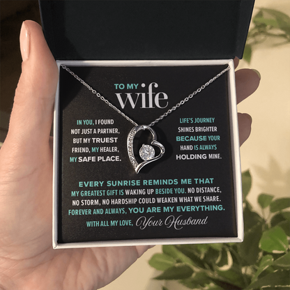 Forever Love Necklace, From Husband to Wife, My Truest Friend