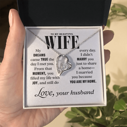 Forever Heart Pendant Necklace