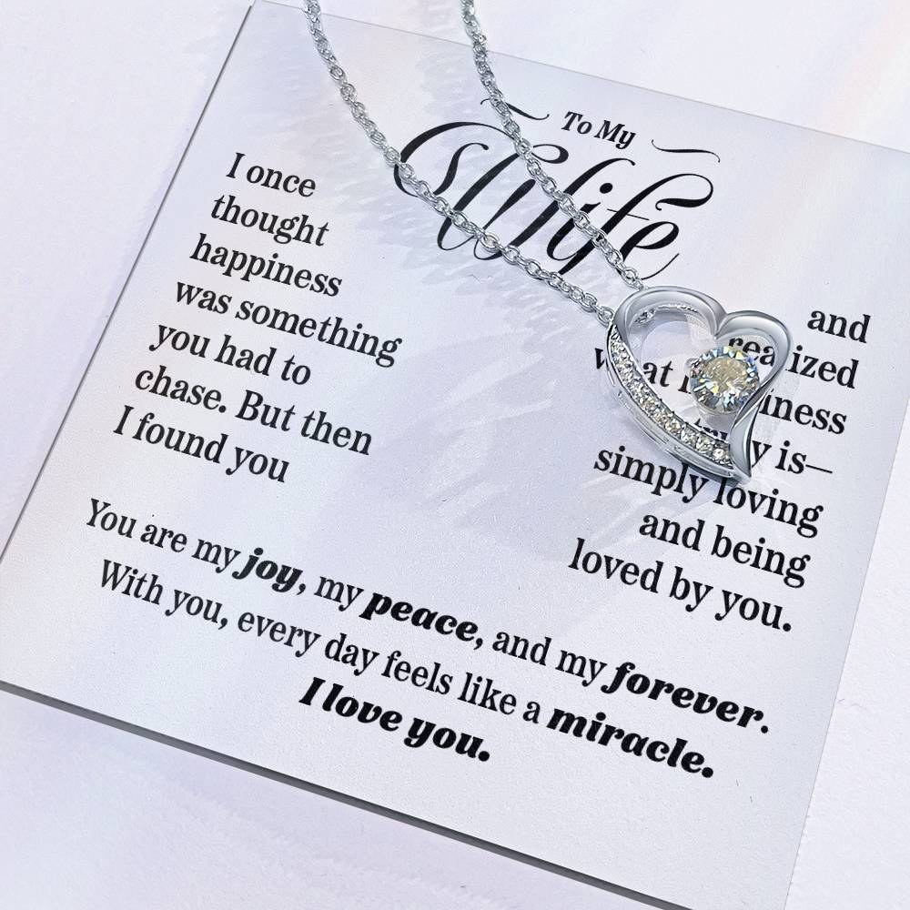 Miracle Heart Pendant Necklace