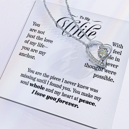 Heart Pendant for Wife