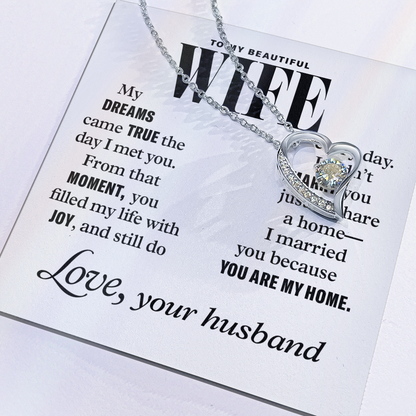 Forever Heart Pendant Necklace