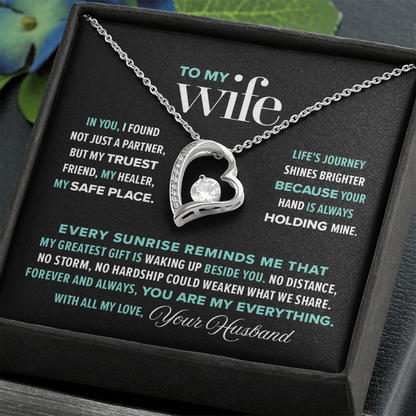Forever Love Necklace, From Husband to Wife, My Truest Friend