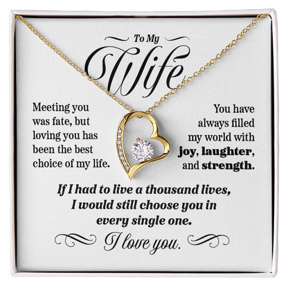 Heart Pendant For Wife