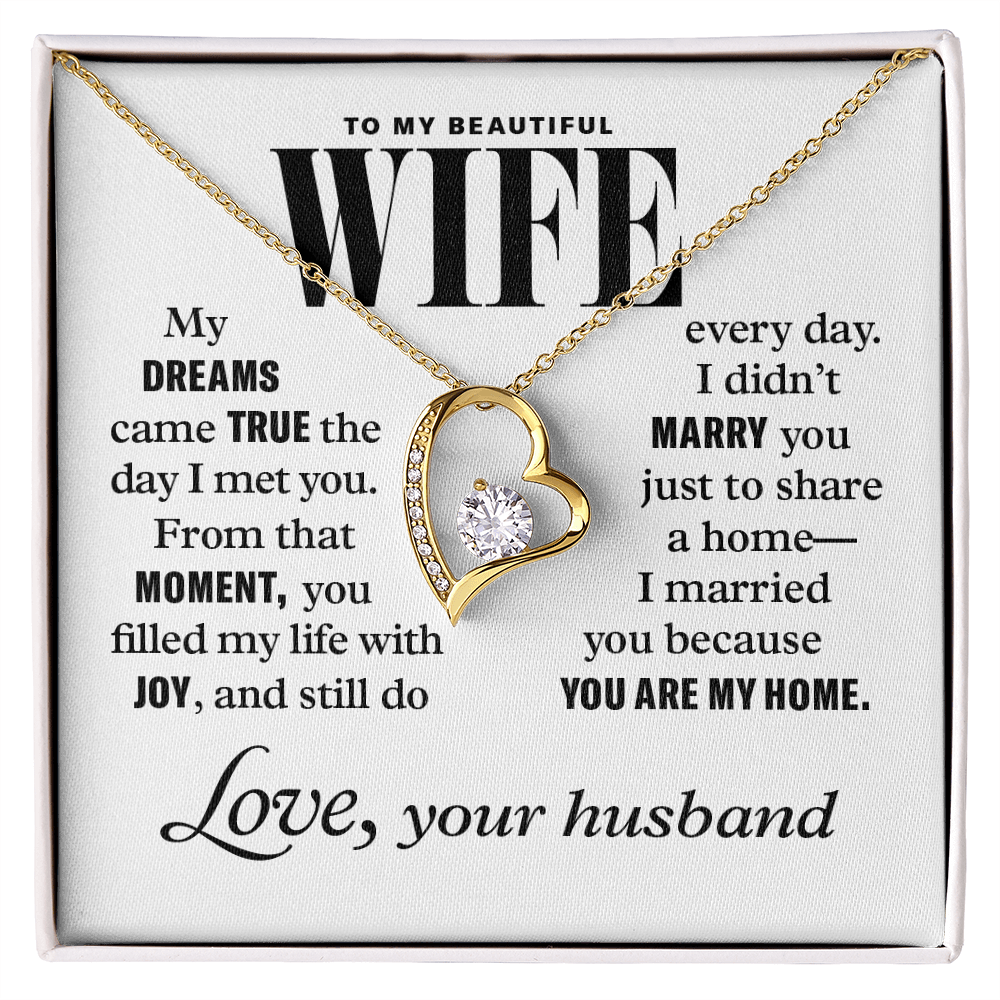 Forever Heart Pendant Necklace