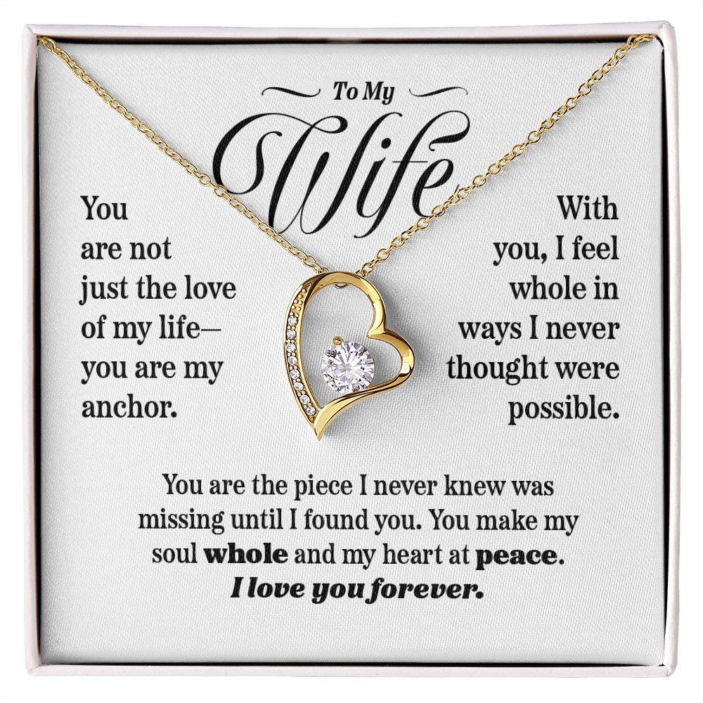 Heart Pendant for Wife