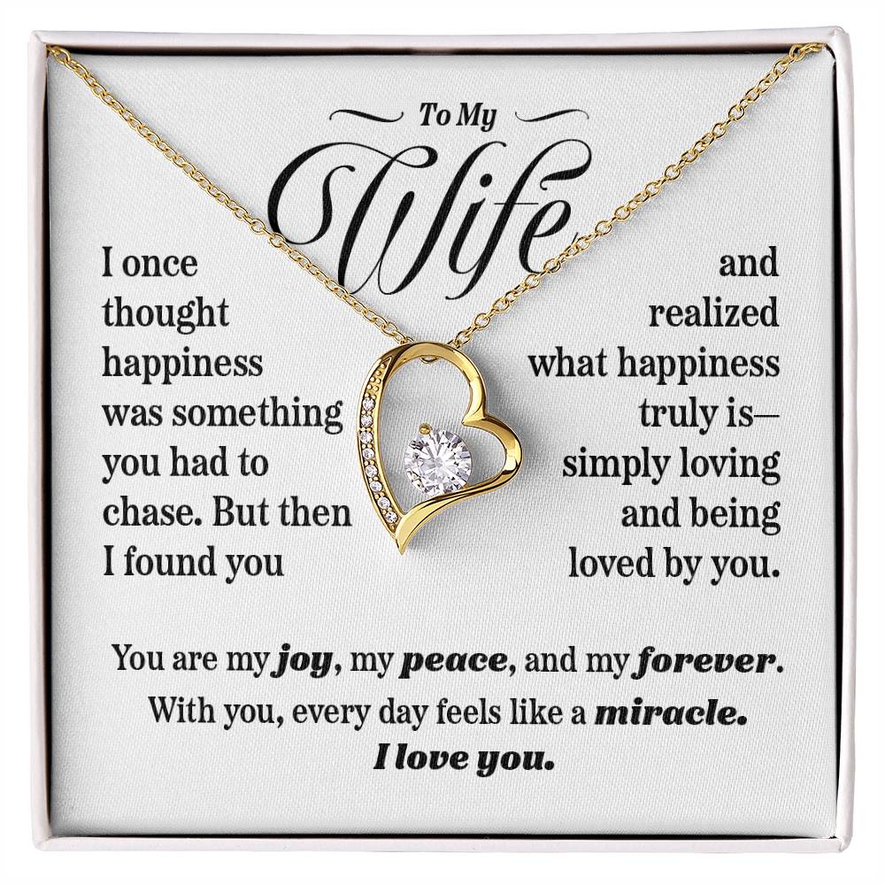 Miracle Heart Pendant Necklace