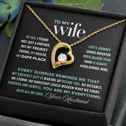 Forever Love Necklace, From Husband to Wife, My Truest Friend