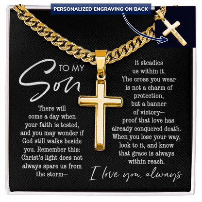 To My Son, A Banner.