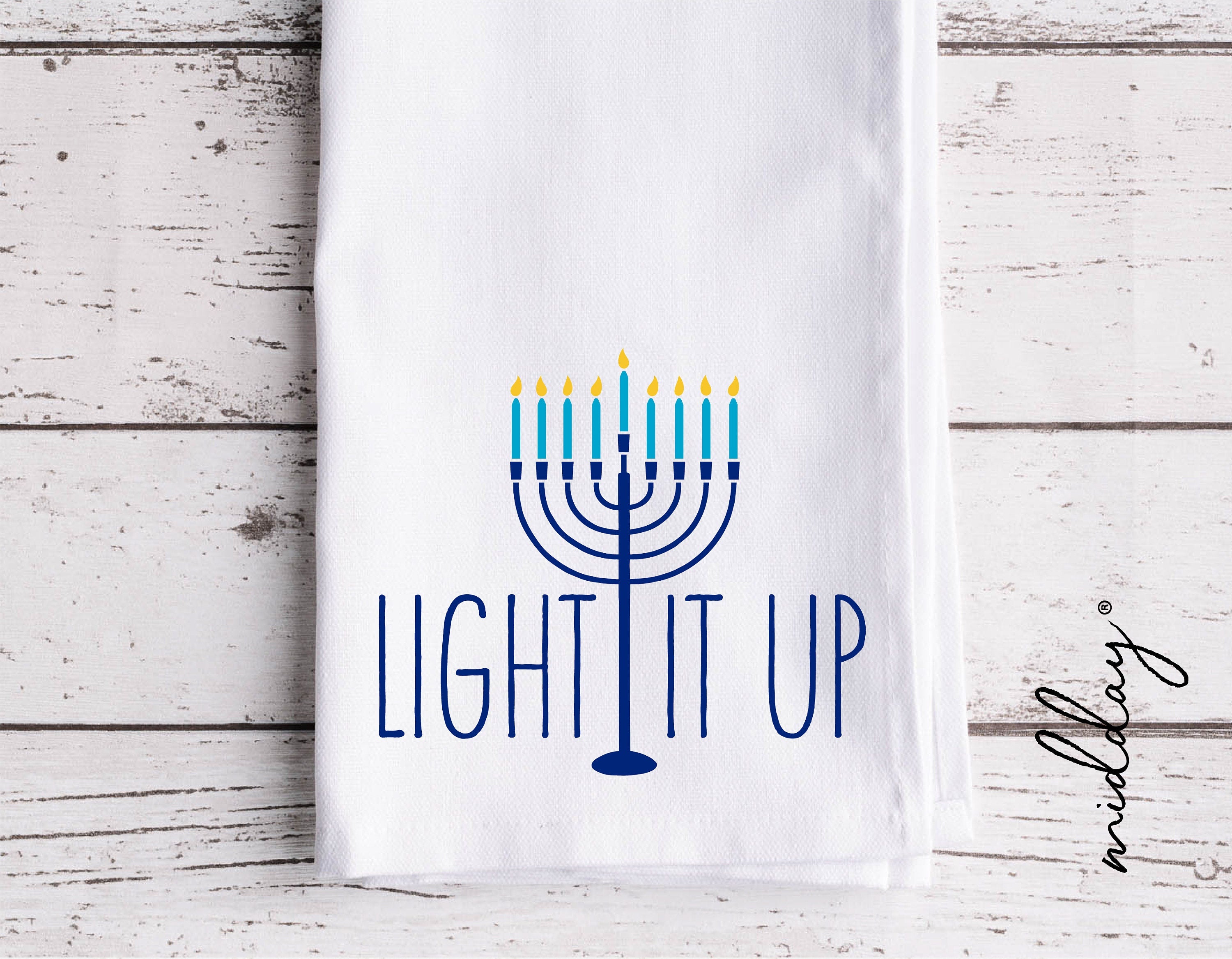 Light It Up Menorah Hanukkah SVG, Holidays, Happy Hanukkah Svg, Png Eps Dxf, Cricut Cut Files, Silhouette Cameo, Sublimation.