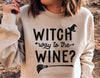 Halloween SVG PNG, Witch Way To The Wine Svg, Witchy Svg, Funny Wine Halloween Shirt, Fall svg, PNG Sublimation, Cricut Cut Files