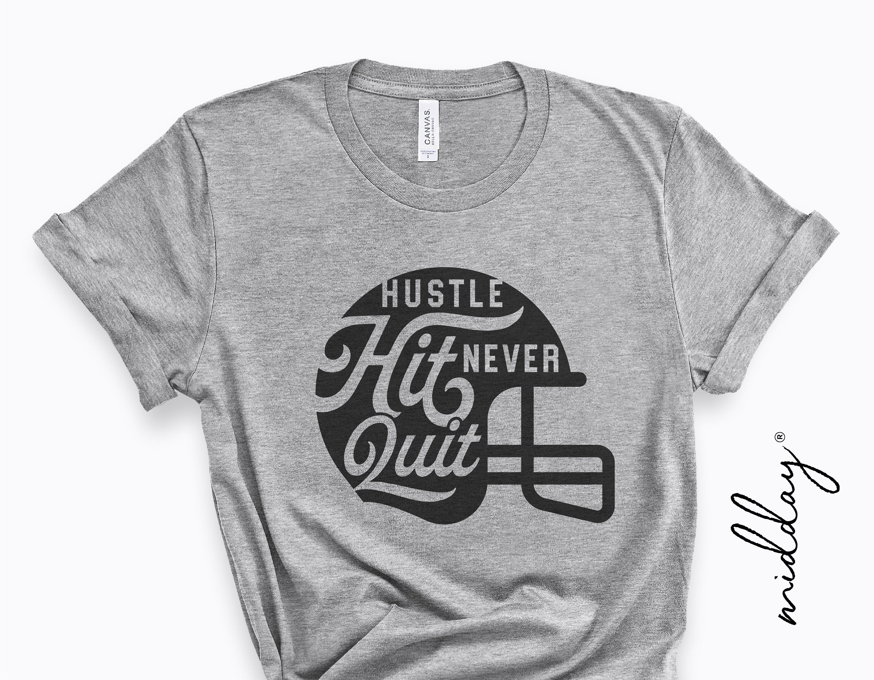 Hustle Hit Never Quit svg, Football Helmet Svg, Football svg, Football Helmet, Football Mom, Football Player, Cricut Cut Files, Silhouette