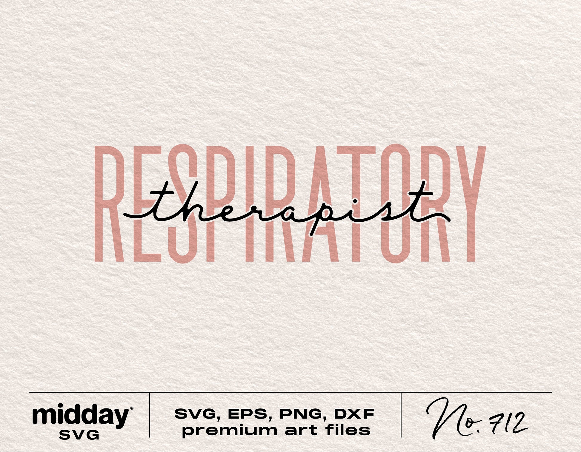 Respiratory Therapist SVG PNG Digital Art for Cricut and Silhouette