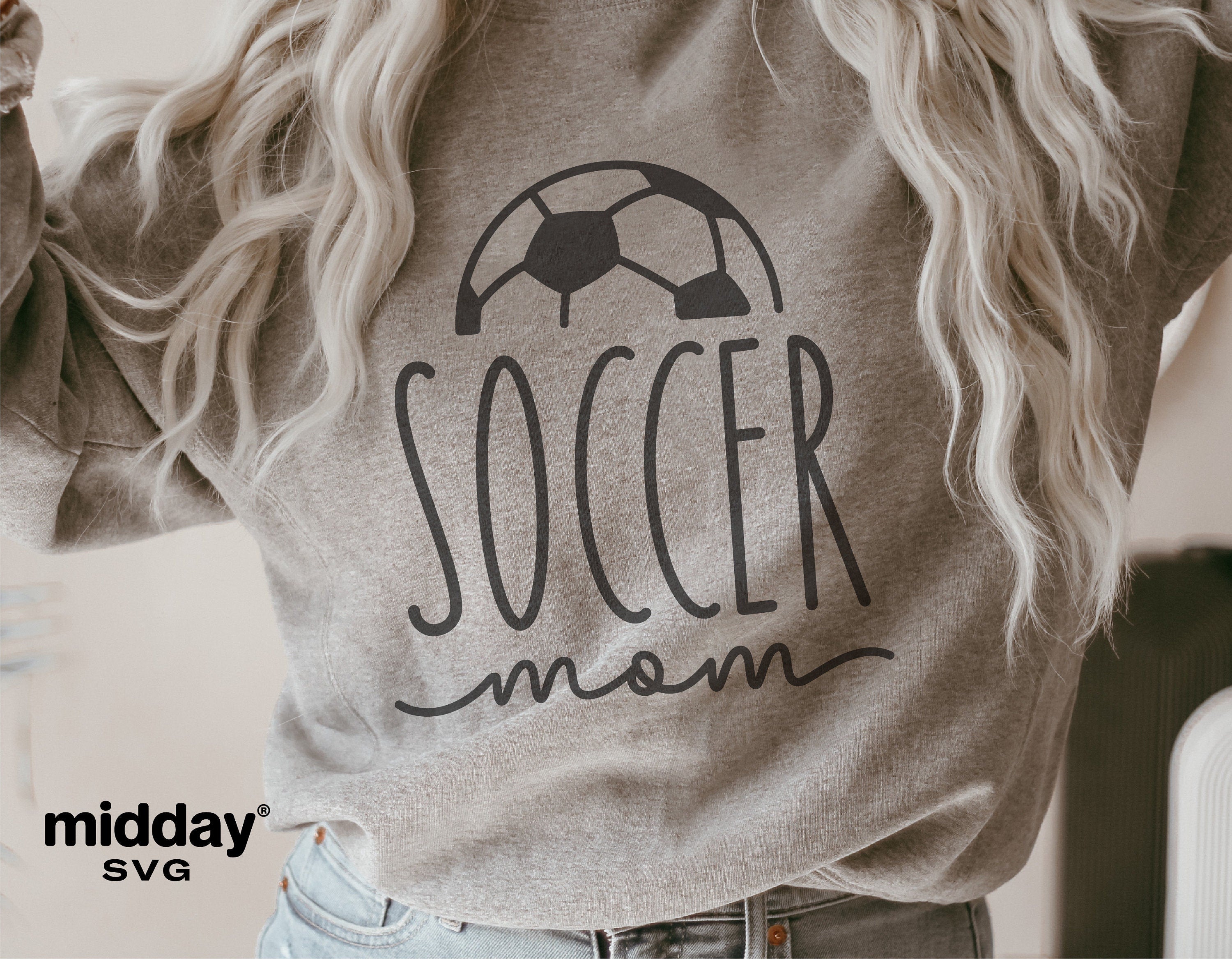 Soccer Mom Svg, Png Dxf Ai Eps, Soccer Ball Svg, Soccer Mom Png, Cricut, Silhouette, Soccer Mom Decal for Tumbler, Hat, Car, Hoodie