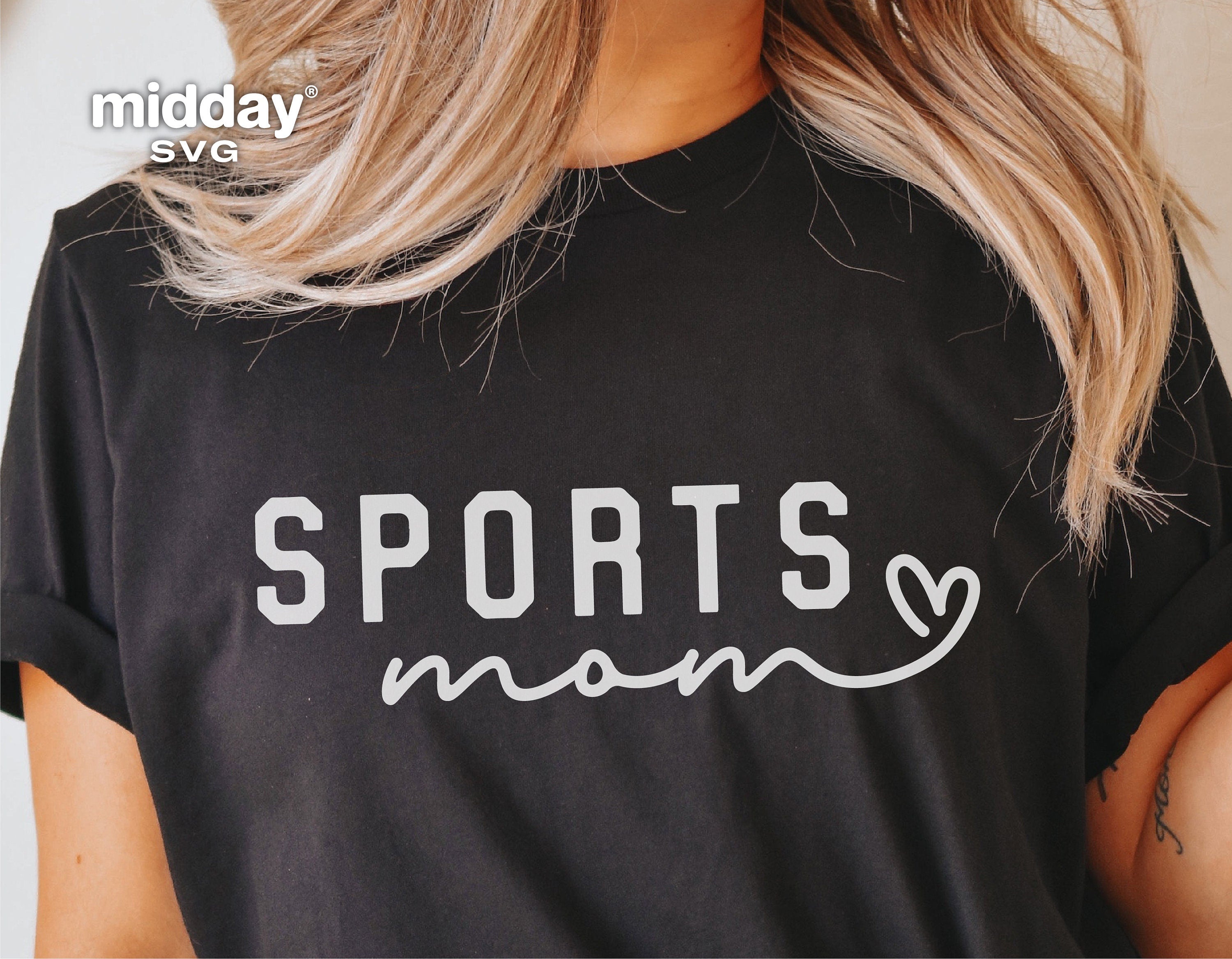 Sports Mom Svg, Football Mom, Baseball Mom, Basketball Mom, Sports Mom Cut Files, Cricut, Silhouette, Digital Download, Sublimation