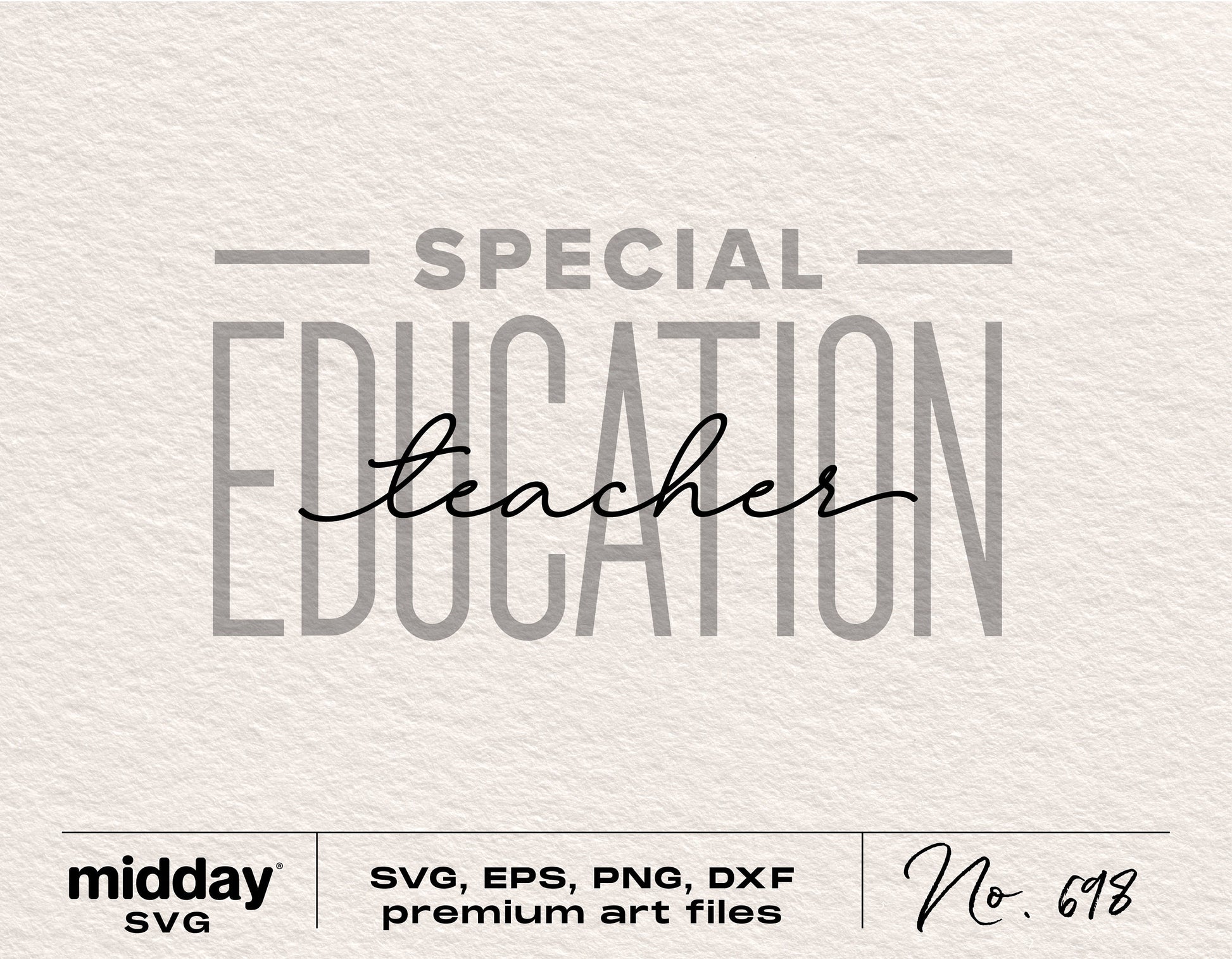 Special Education Teacher SVG PNG digital design for Cricut, Silhouette, and sublimation projects, available for download.