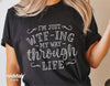 WTFing My Way Through Life, Svg Png Dxf Eps, Sarcastic Quote, Funny Cut File, Cricut, Silhouette Cameo, Funny Saying Svg, Digital File