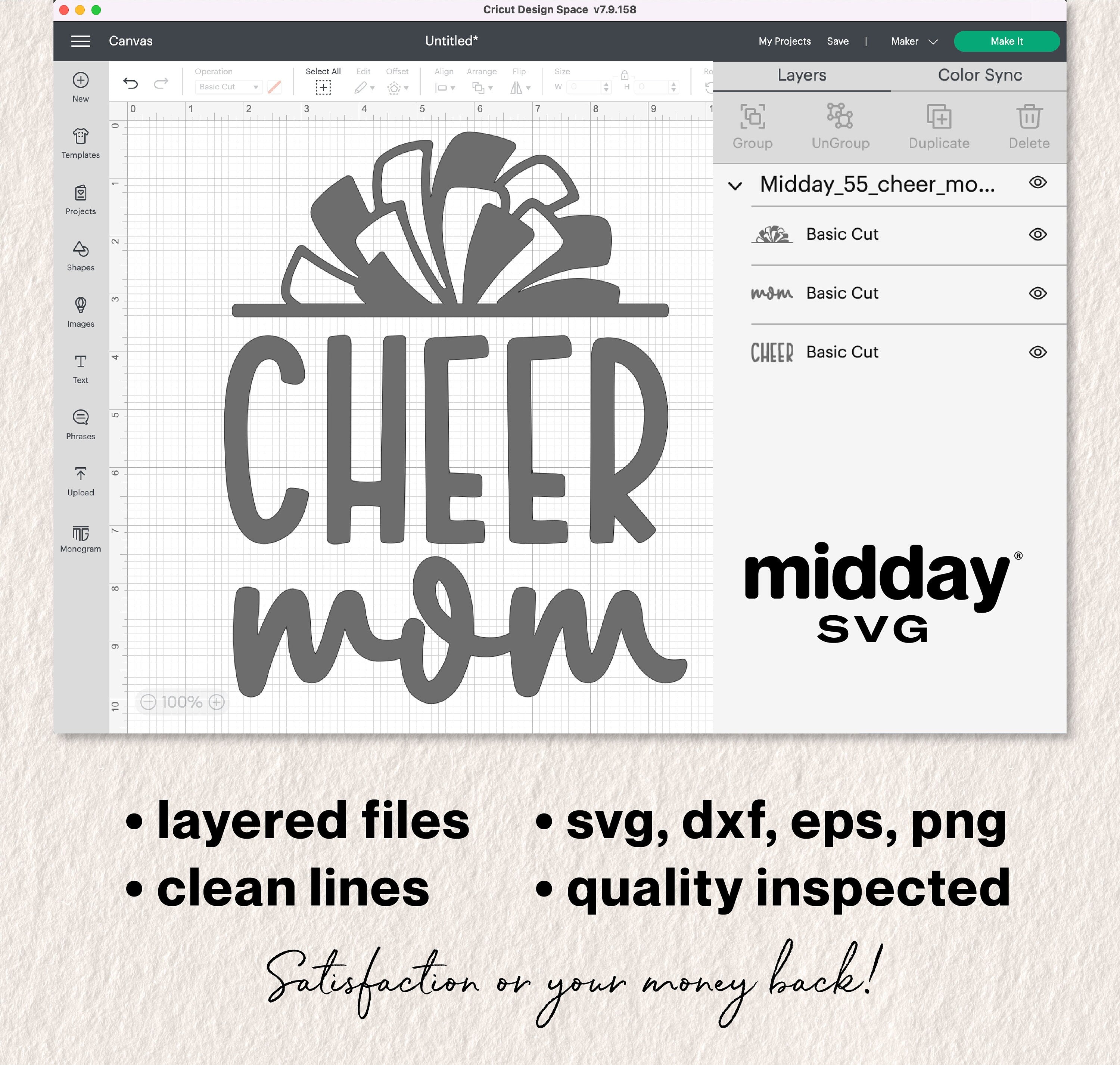 Cheer Mom Svg, Png Dxf Eps, Cheerleader, Cheerleading shirt, Pom Pom, Cheer Mama, Cricut, Silhouette, Digital File, Cheer Team Shirt