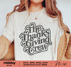 Thanksgiving Crew, Svg Png Dxf Eps, Thanksgiving Shirt, Outfit, Family Shirts, kids thanksgiving, Cricut Cut File, Silhouette, Funny Fall