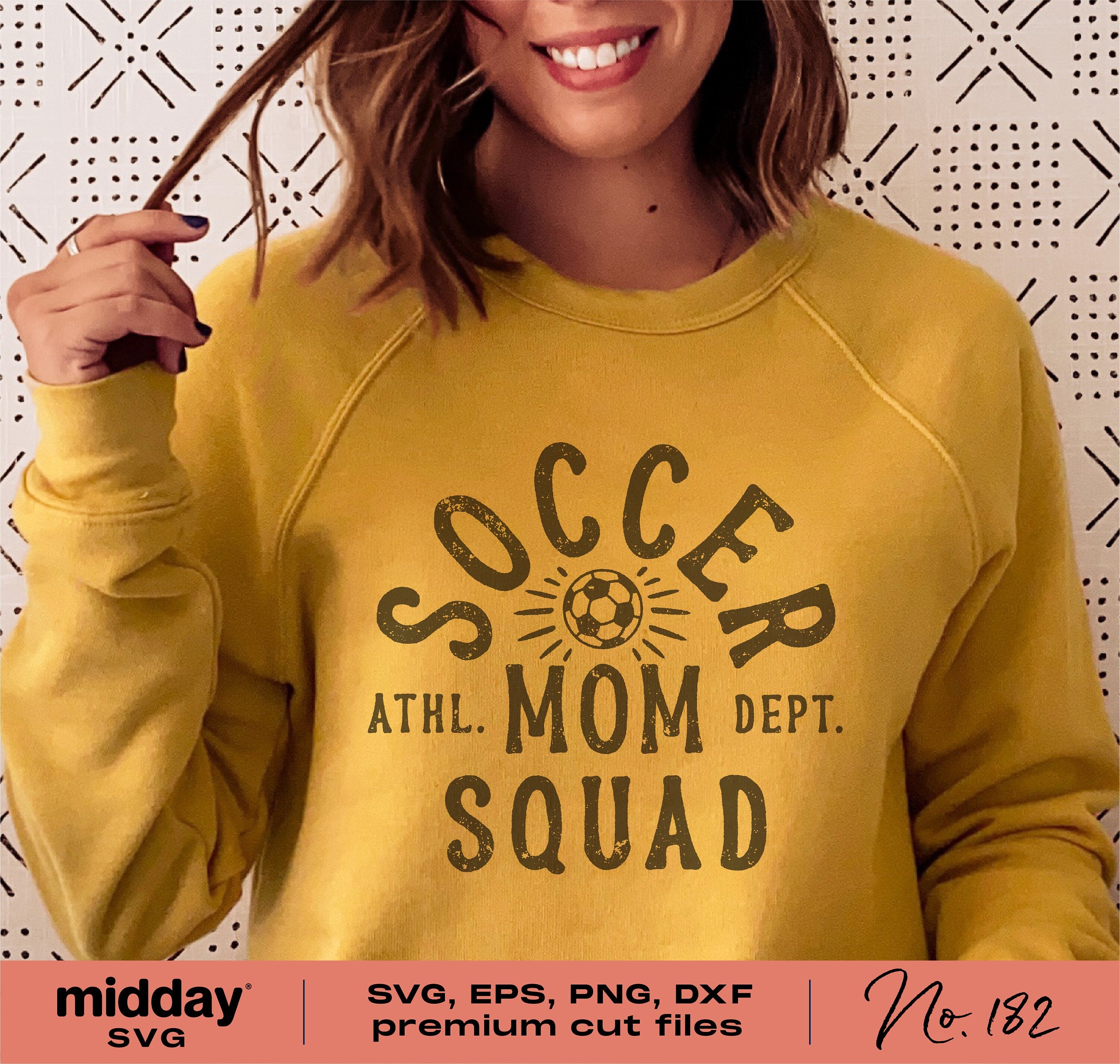 Soccer Mom Squad, Svg Png Dxf Eps, Cricut, Silhouette, Soccer Mom Svg, Boho, Soccer Mama, Game Day, Sublimation, Soccer Svg Png, Soccer Ball