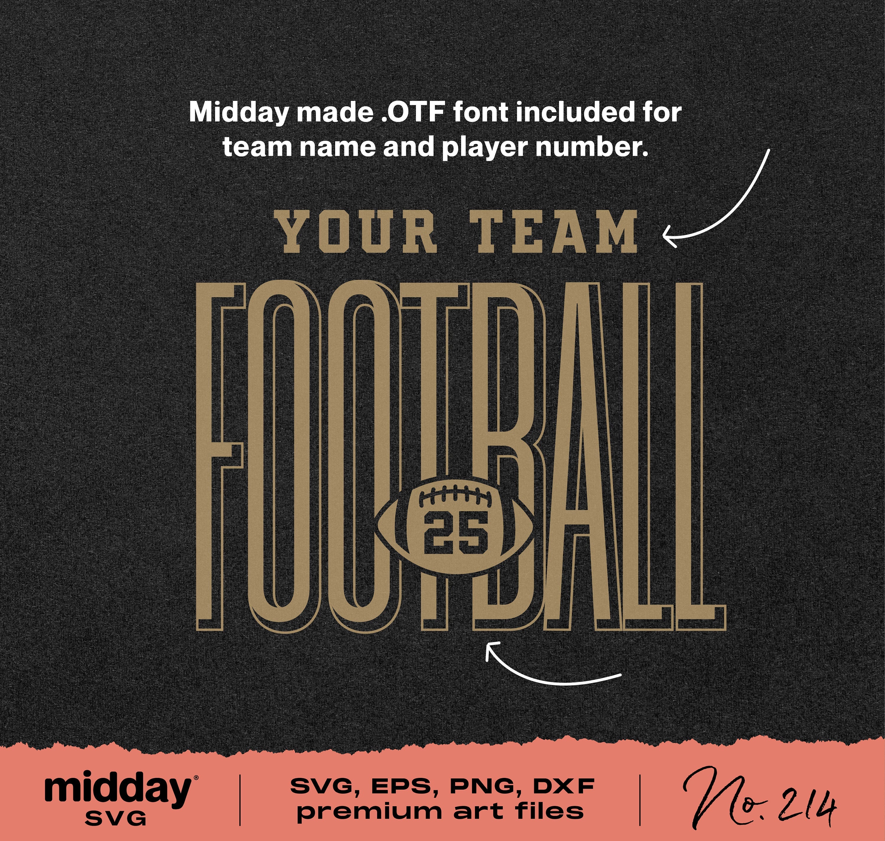 Football Template, Svg Png Dxf Eps, Football Team Shirts, Football Logo, Football Mom, Player Number, Team Name, Cricut Cut File, Silhouette