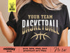 Basketball Team Template, Svg Png Dxf Eps, Team Shirts, Team Logo, Design For Sweatshirt, Tumbler, Cricut Cut Files, Silhouette, Sublimation