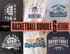 Basketball Bundle, Team Template, Svg Png Dxf Eps, Cricut, Silhouette, Basketball Team Shirts, Basketball Mom Png, Sweatshirt, Logo