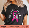 Together We Fight, Svg Png Dxf Eps Ai, Breast Cancer Awareness, Breast Cancer Svg, Ribbon Svg, Breast Cancer Shirt, Cricut, Silhouette