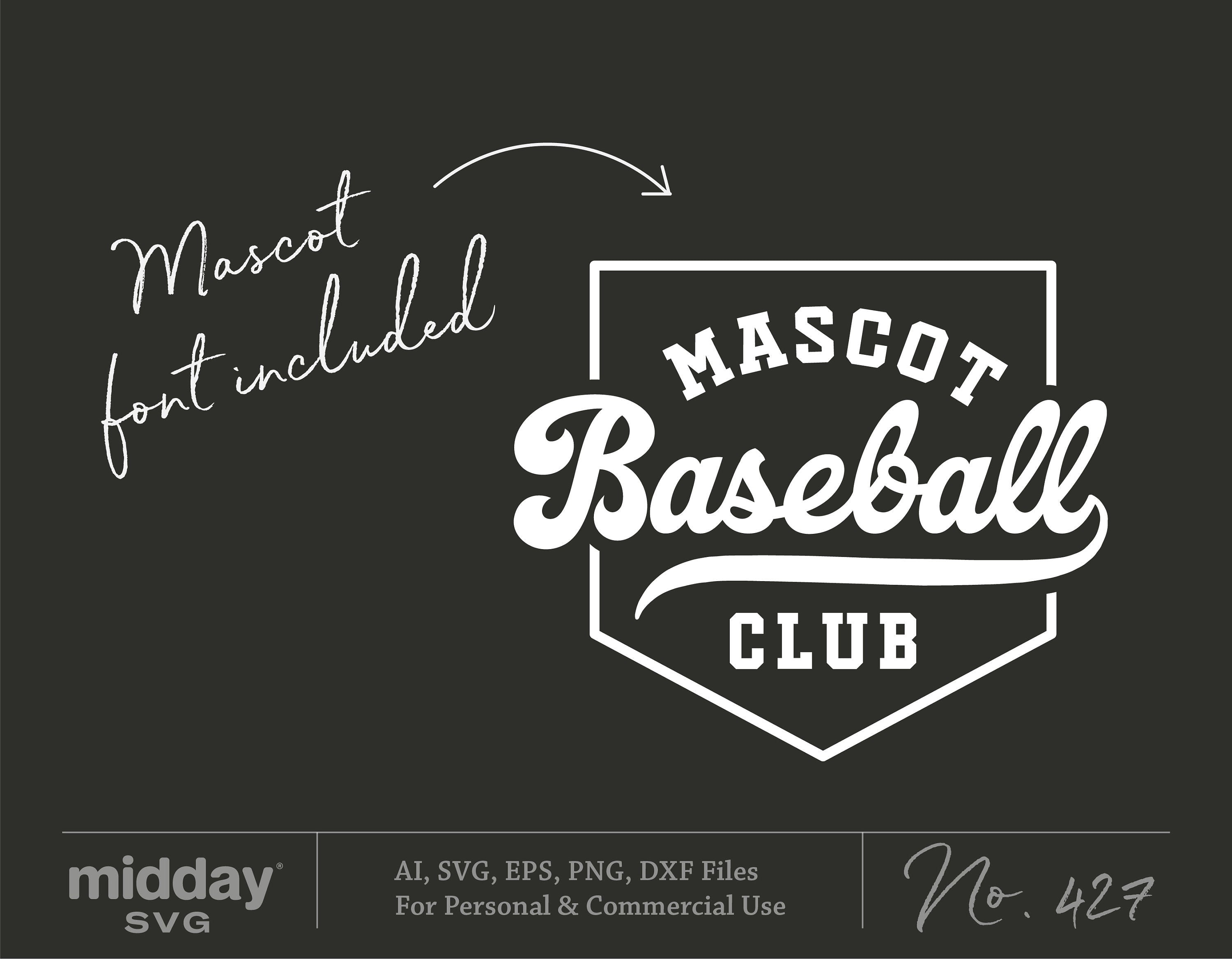 Baseball Club svg, Baseball Team Shirt Template, png eps dxf, Baseball Team Design, Silhouette, Cricut Cut File, Digital Download