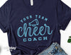 Cheer Coach Svg, Png Dxf Eps, Cheerleader Coach Shirt, Megaphone Svg, Tumbler, Cricut Cut Files, Silhouette, Sublimation, Cheerleading Coach