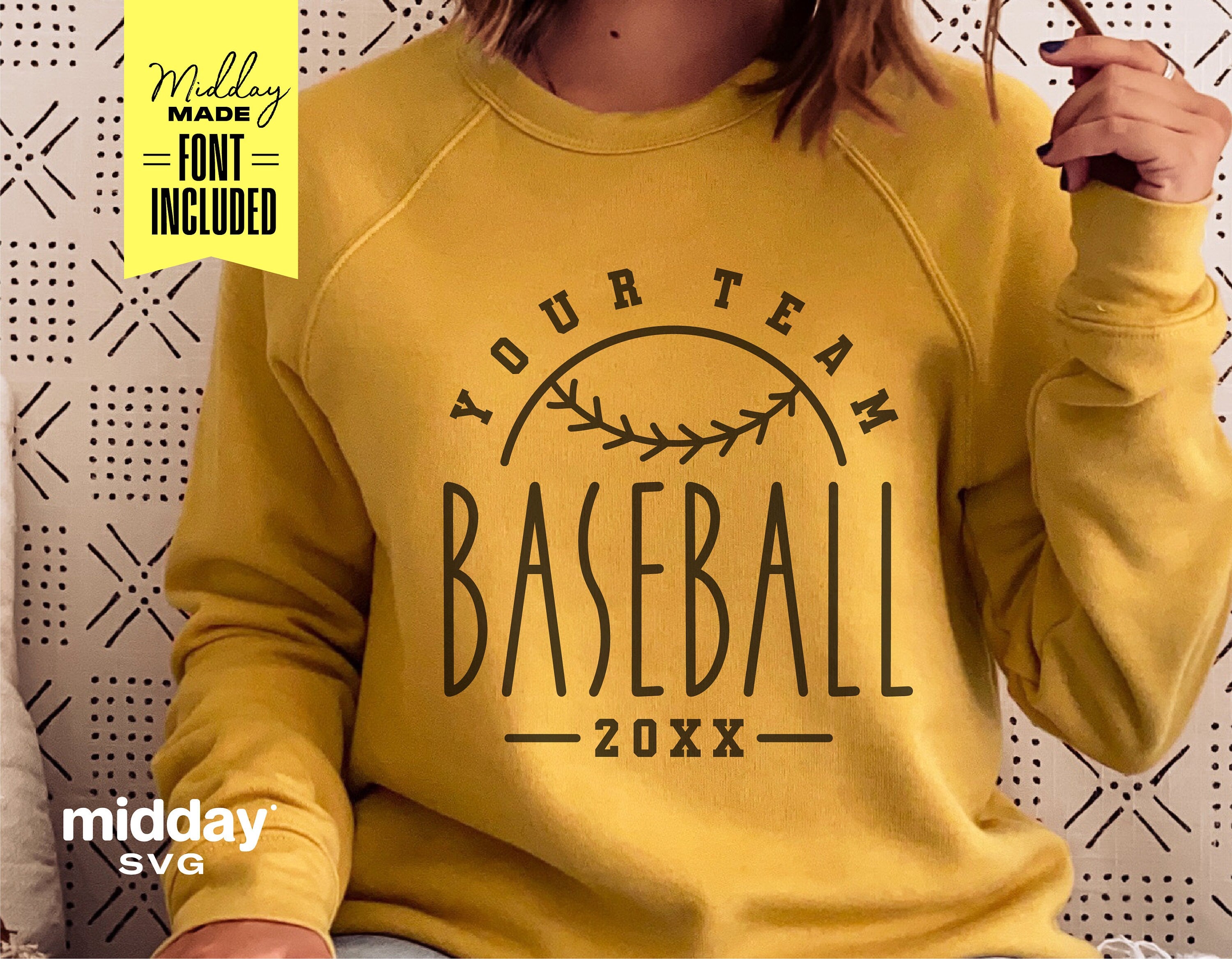 Baseball Team Template, Svg Png Dxf Eps, Design For Cricut, Svg For Team, Baseball Team Shirts, Silhouette, Sublimation, Team Logo,