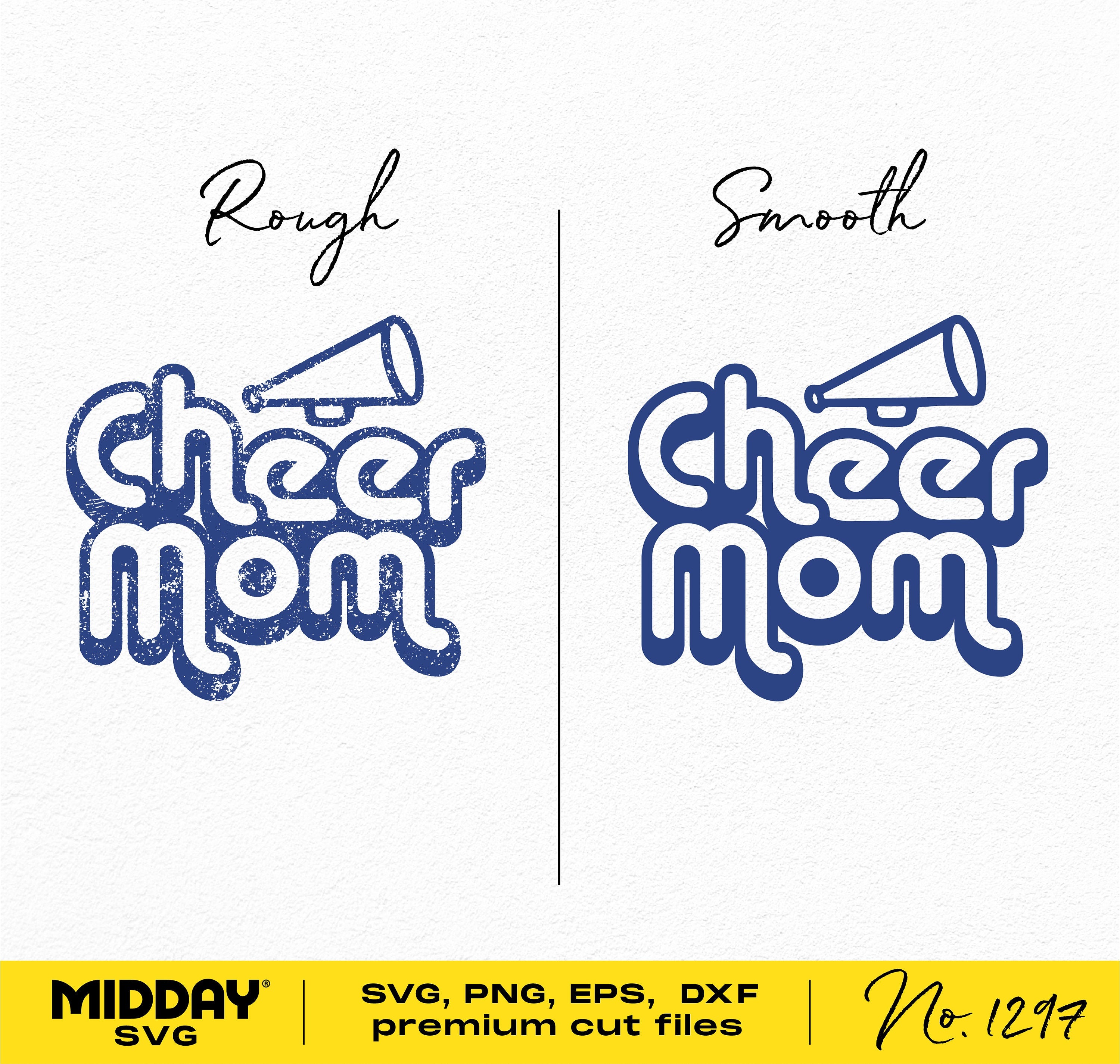 Cheer Mom Svg, Dxf Eps Png, Megaphone Svg, Cheer Cone, Retro Cheer Mom Shirt Design, Cheer Svg Cricut, Sublimation, Cheerleader Team,