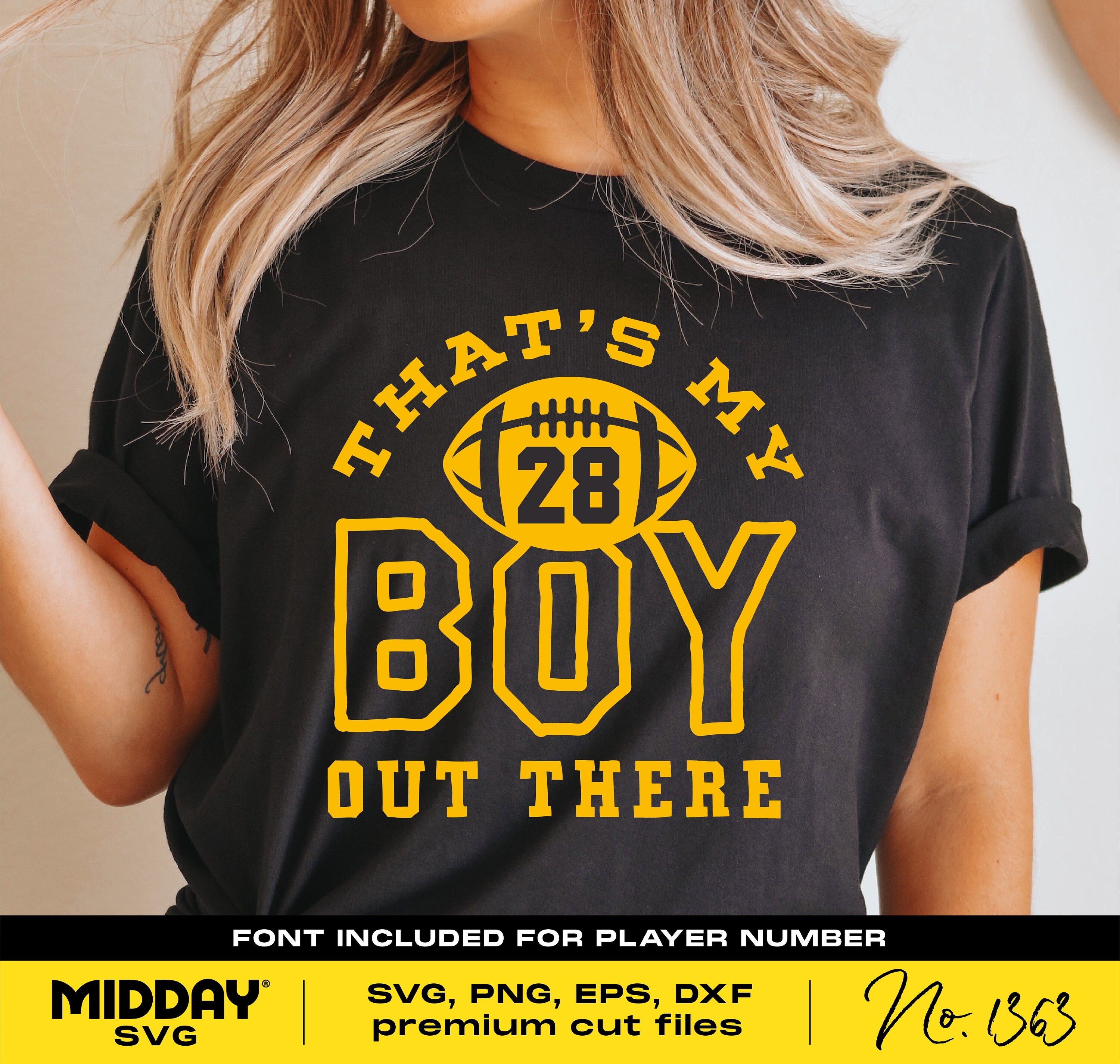 That's My Boy Out There, Svg Png Dxf Eps, Football Mom Svg Png, Football Mama Svg, Svg For Cricut, Football Mom Shirt, Mom Shirt Number