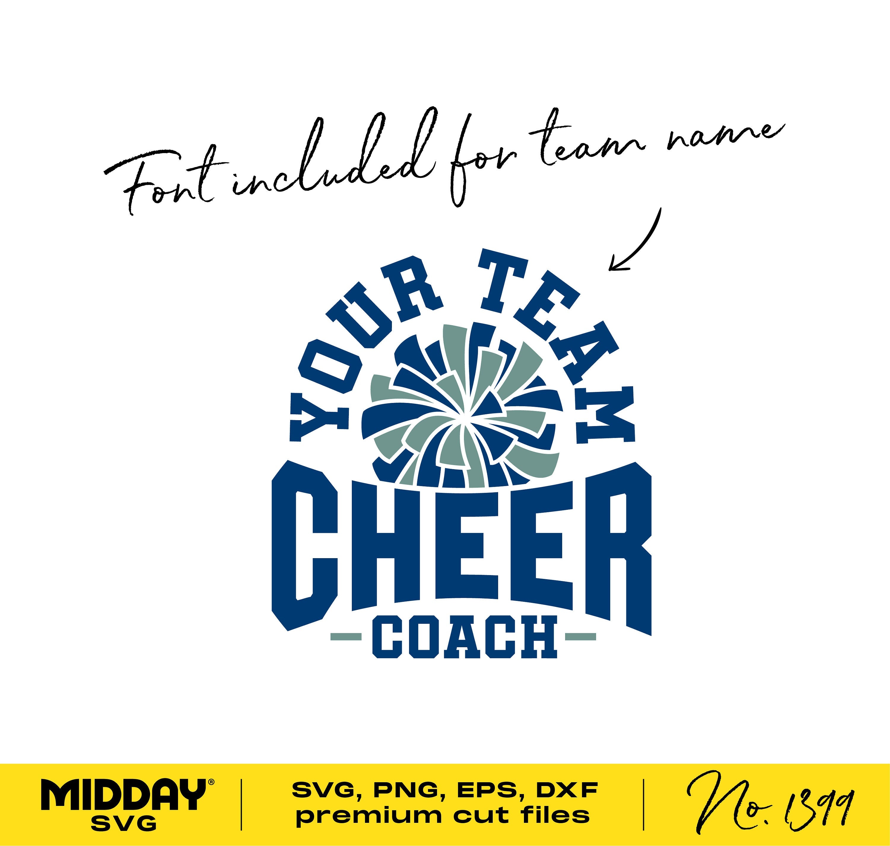 Cheer Coach Svg, Png Dxf Eps, Cheerleader Coach Shirt, Pom Pom Svg Png, Cricut Cut Files, Silhouette, Sublimation, Cheerleading Coach