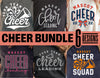 Cheer Bundle Svg, Png Dxf Eps, Cheerleader Bundle, Cheerleading, Cricut Cut Files, Silhouette, Cheer Team Bundle, Cheer Team Shirt Bundle