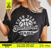 Basketball Nana Svg Png, Nana Shirt Svg, Basketball Grandma Svg Png, Svg for Cricut, Digital Download, Basketball Svg Png, Silhouette