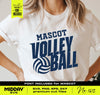 Energetic and Bold Volleyball SVG Design - Perfect for Sports Enthusiasts