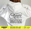 Cheer Mom SVG with Lightning Bolt: Show Your Support with this Sporty Design!