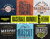 Baseball Svg Png Bundle V12: DIY Customizable Digital Download Templates for Your Favorite Teams