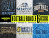 Football Svg Png Bundle V6: Customize your football team Shirts!